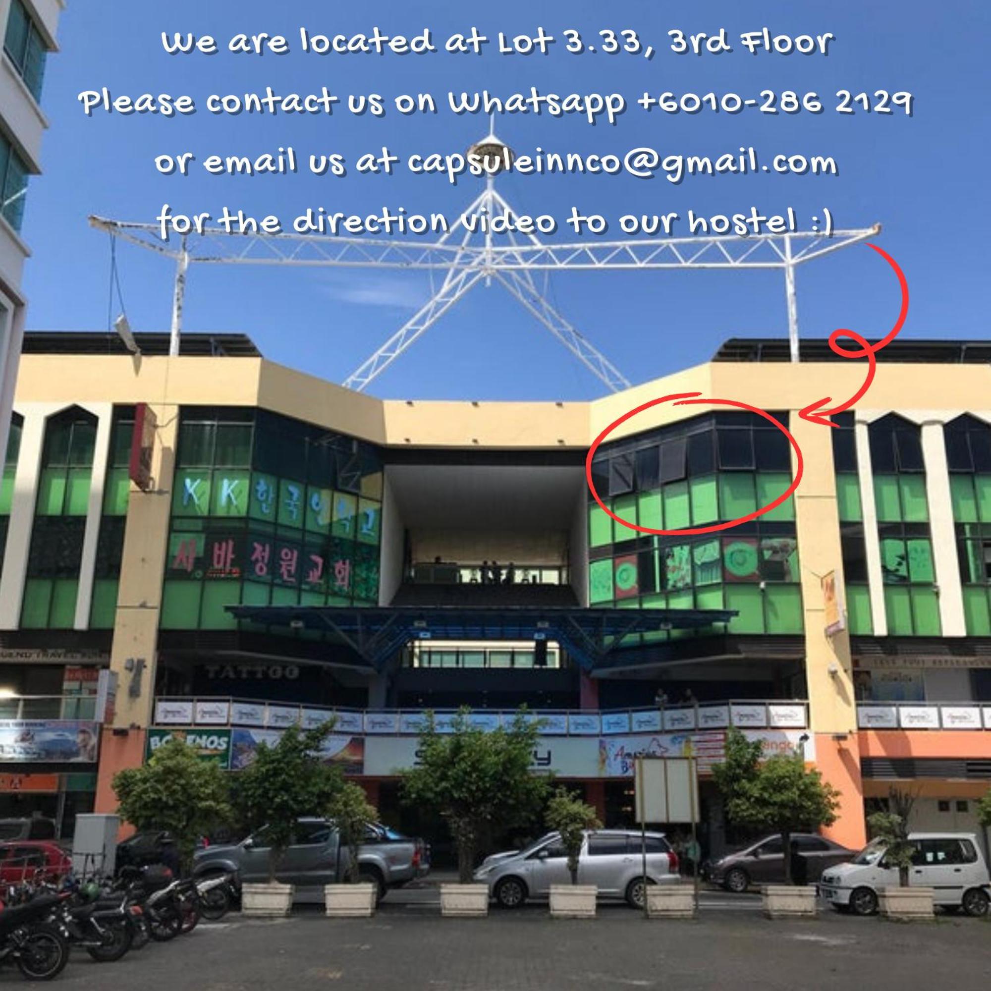Capsule Inn Kota Kinabalu Luaran gambar